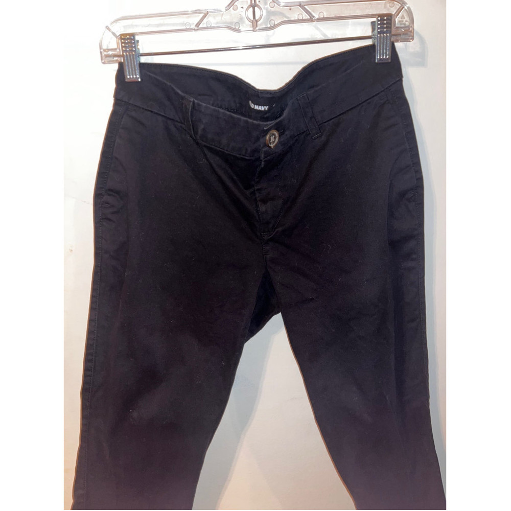OLD NAVY BLACK CHINO PANTS